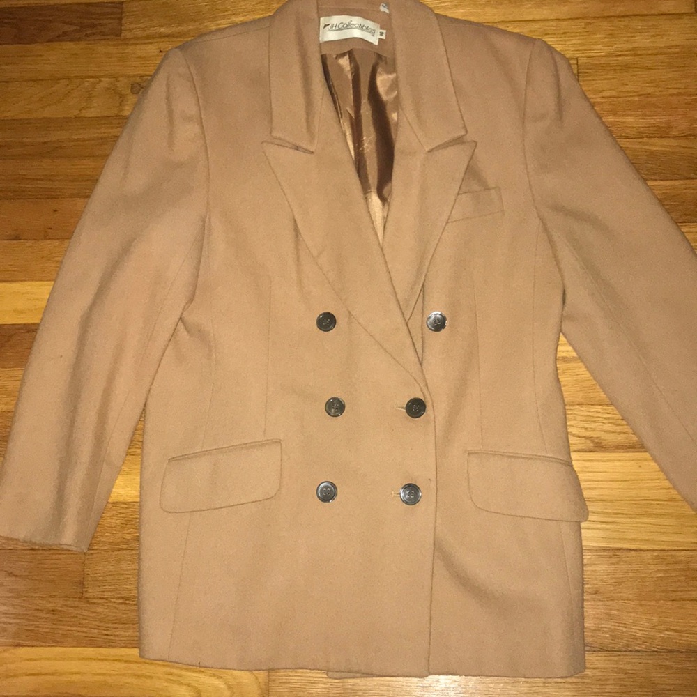 100% Wool Camel Coat/Blazer